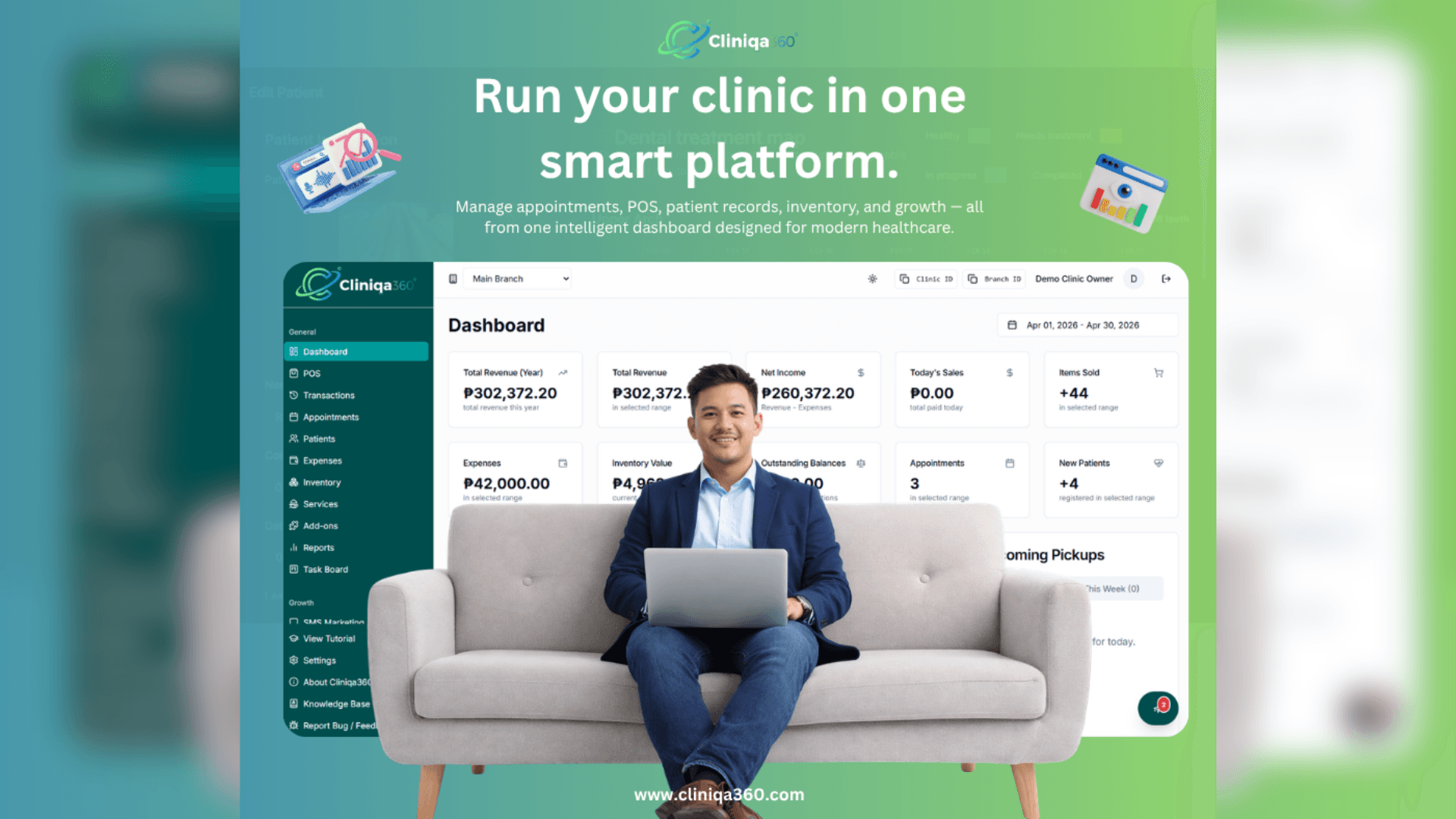 Cliniqa360: The All-in-One Clinic Management System Built for Modern Clinics