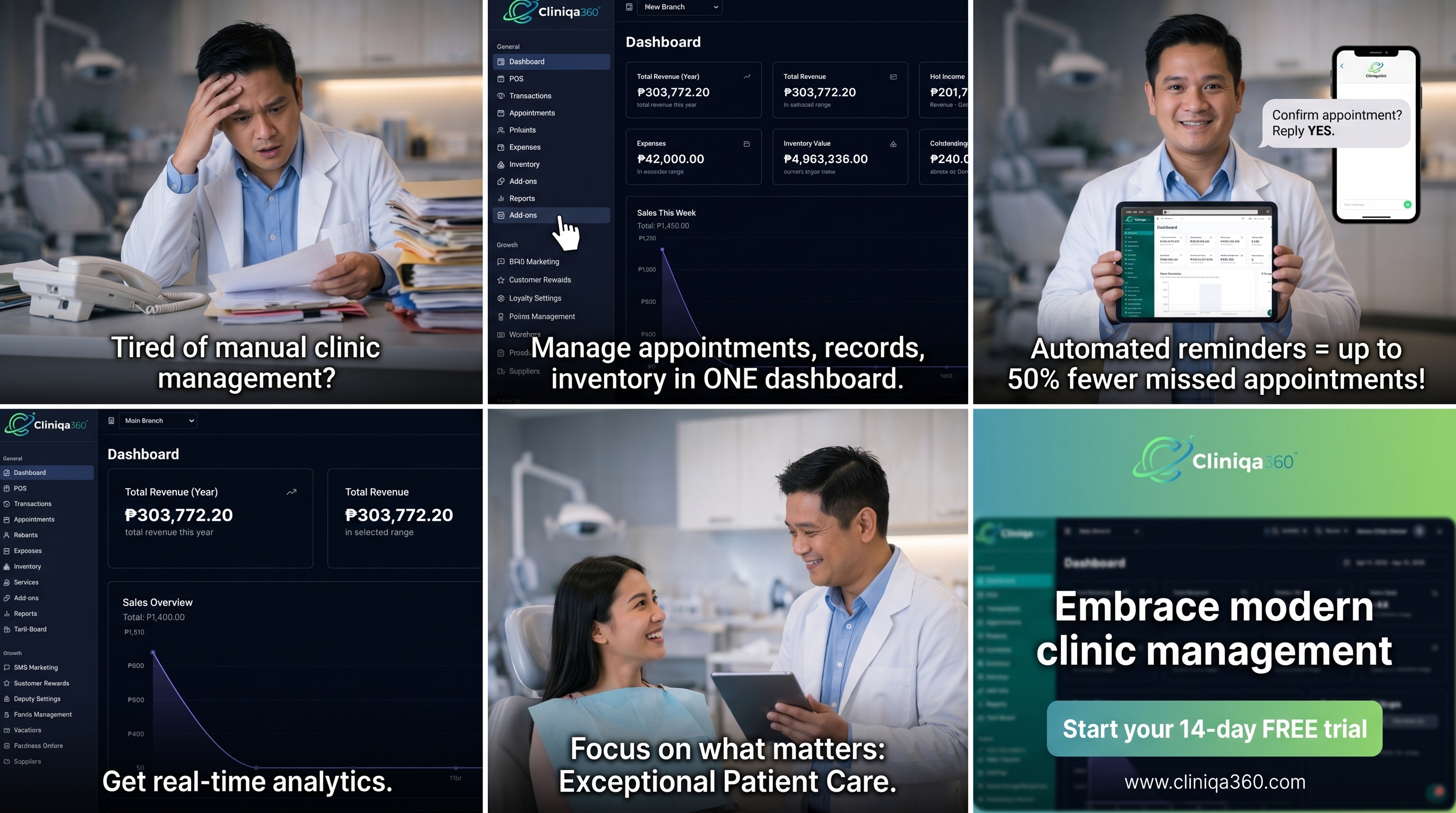 Cliniqa360 All in One Clinic Management Platform